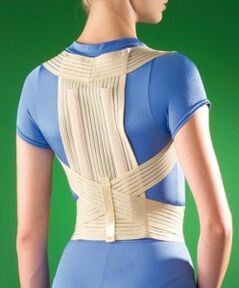 Vente orthopédique pour l'ostéochondrose de la région thoracique